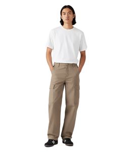 Pantalon cargo Levi's pour homme, coupe droite, en coton beige A7364-0035