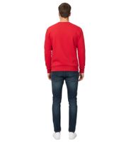 Hollister X NBA Herren Sweatshirt mit NBA-Team-Logos Baumwoll-Sweater Langarm-Shirt 322-221-1592-508 Rot