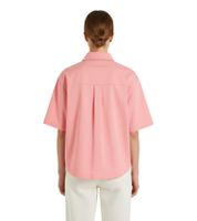 vielseitige Damen Hemd-Jacke Oversized Baggy Summer Shaket Baumwoll-Jacke 967153 Rosa