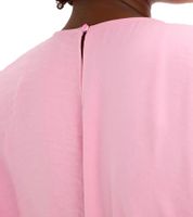 Loose-fitting women's jumpsuit with wide legs and tie belt, perfect for New Year's Eve, 969950 Pink