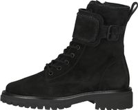 Comodi stivaletti alla caviglia Paul Green, scarpe stringate da donna, 9080-012, nero