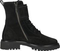 Comodi stivaletti alla caviglia Paul Green, scarpe stringate da donna, 9080-012, nero