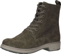 Comodi stivaletti Think!, scarpe stringate da donna 3-000406 2010 oliva