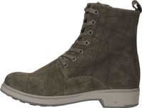 Comodi stivaletti Think!, scarpe stringate da donna 3-000406 2010 oliva