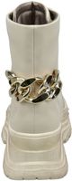 Elegant Bagatt ankle boots, lace-up shoes for women D31-ABN50-5000-5200 Beige