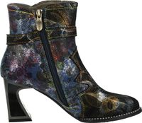 Versatile Laura Vita ankle boots for women JACBO 13 Bleu Blue