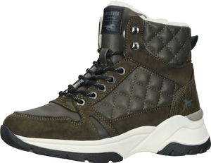 Versatili stivaletti MUSTANG, scarpe stringate da donna, 1438-603-770, verde