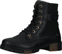 Sporty MUSTANG ankle boots, lace-up shoes for women 1443-502-9 Black