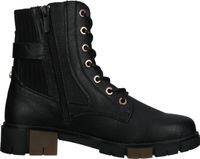 Sporty MUSTANG ankle boots, lace-up shoes for women 1443-502-9 Black