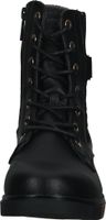 Sporty MUSTANG ankle boots, lace-up shoes for women 1443-502-9 Black