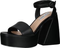 Comfortable Steve Madden sandals, women's sandals Paysin SM11002379 001, black