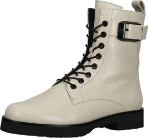 Stivaletti alla moda Högl, scarpe stringate da donna, 4-130630 1600, color pelle