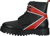 Bottines Kickers confortables à lacets pour femmes 910624-50 83 Noir