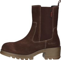 Bottines élégantes Kickers, chaussures à enfiler pour femmes 911550-50 9 Marron
