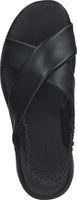 Elegant Legero sandals, slip-on shoes for women, 2-000261, 100, black