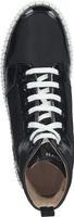 Modische Melvin & Hamilton Sneaker Schnürschuhe für Damen Nuri 14 119587 Baby Soft Patent Schwarz