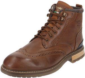 Vielseitige Pantofola d´Oro Stiefelette Schnürschuhe für Herren 10233052.JCU Braun