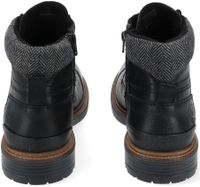 Sportliche Pantofola d´Oro Stiefelette Schnürschuhe für Herren 10233056.25Y Schwarz