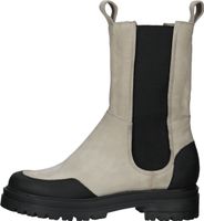 Sporty Sansibar ankle boots, slip-on shoes for women, 1101070, size 33, grey