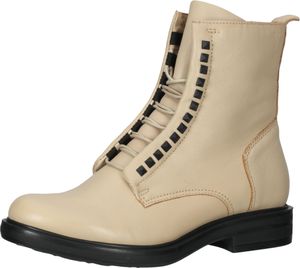 Stivaletti alla moda Venturini Milano, scarpe stringate da donna, 1101072, taglia 46, beige