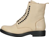 Trendy Venturini Milano ankle boots, lace-up shoes for women, 1101072, size 46, beige
