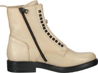 Trendy Venturini Milano ankle boots, lace-up shoes for women, 1101072, size 46, beige