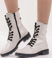 Stivaletti sportivi CAPRICE, scarpe con lacci da donna, 9-9-25251-29, taglia 138, bianco