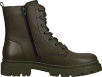 High-quality BULLBOXER ankle boots, lace-up shoes for women 610504E6LC KAKA Green