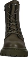 High-quality BULLBOXER ankle boots, lace-up shoes for women 610504E6LC KAKA Green