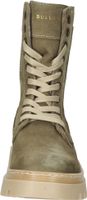 Comfortable BULLBOXER lace-up boots for girls ALJ500E6C AVOCK Green