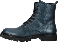 Elegant BULLBOXER ankle boots, lace-up shoes for girls AJS500E6L PETRK Blue