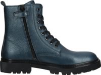Elegant BULLBOXER ankle boots, lace-up shoes for girls AJS500E6L PETRK Blue