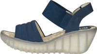 Elegant FLY London sandals, slip-on shoes for women, P501414 002, blue