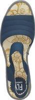 Elegant FLY London sandals, slip-on shoes for women, P501414 002, blue