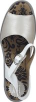 Sporty FLY London sandals, women's sandals P501439 001 silver