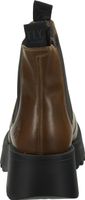Trendy FLY London ankle boots, slip-on shoes for women P144789 005 Brown