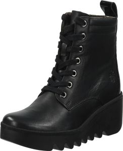 Stivaletti alla moda FLY London, scarpe stringate da donna P501329 011 Nero