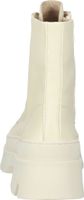 Bottines confortables Steve Madden à lacets pour femme, Frederique SM11002062-287, blanches