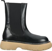Eleganti stivaletti Steve Madden, scarpe slip-on da donna, Warrior SM11002072-BKG, nero