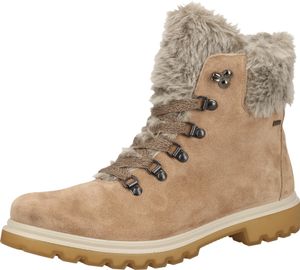 Comodi stivaletti Legero, scarpe stringate da donna, 2-009662-4500, beige