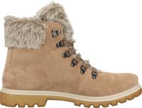 Comfortable Legero ankle boots, lace-up shoes for women, 2-009662-4500, beige