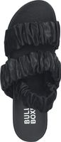 Hochwertige BULLBOXER Sandalen Schlupfschuhe für Damen 532001T1L BLAC Schwarz