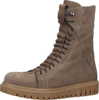 Trendige LAZAMANI Stiefelette Schnürschuhe für Damen 68.039 taupe Beige