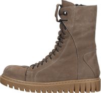 Trendige LAZAMANI Stiefelette Schnürschuhe für Damen 68.039 taupe Beige