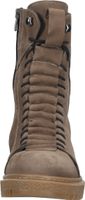 Trendige LAZAMANI Stiefelette Schnürschuhe für Damen 68.039 taupe Beige