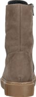 Trendige LAZAMANI Stiefelette Schnürschuhe für Damen 68.039 taupe Beige