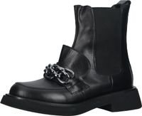 Vielseitige LAZAMANI Stiefelette Schlupfschuhe für Damen 68.046 black Schwarz