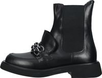 Vielseitige LAZAMANI Stiefelette Schlupfschuhe für Damen 68.046 black Schwarz