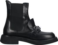 Vielseitige LAZAMANI Stiefelette Schlupfschuhe für Damen 68.046 black Schwarz