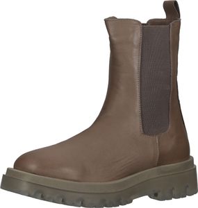 Eleganti stivaletti LAZAMANI, scarpe slip-on da donna, 67.071 beige talpa